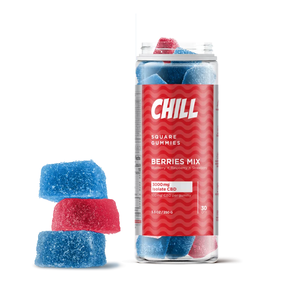 Chill CBD Isolate Gummies 30ct