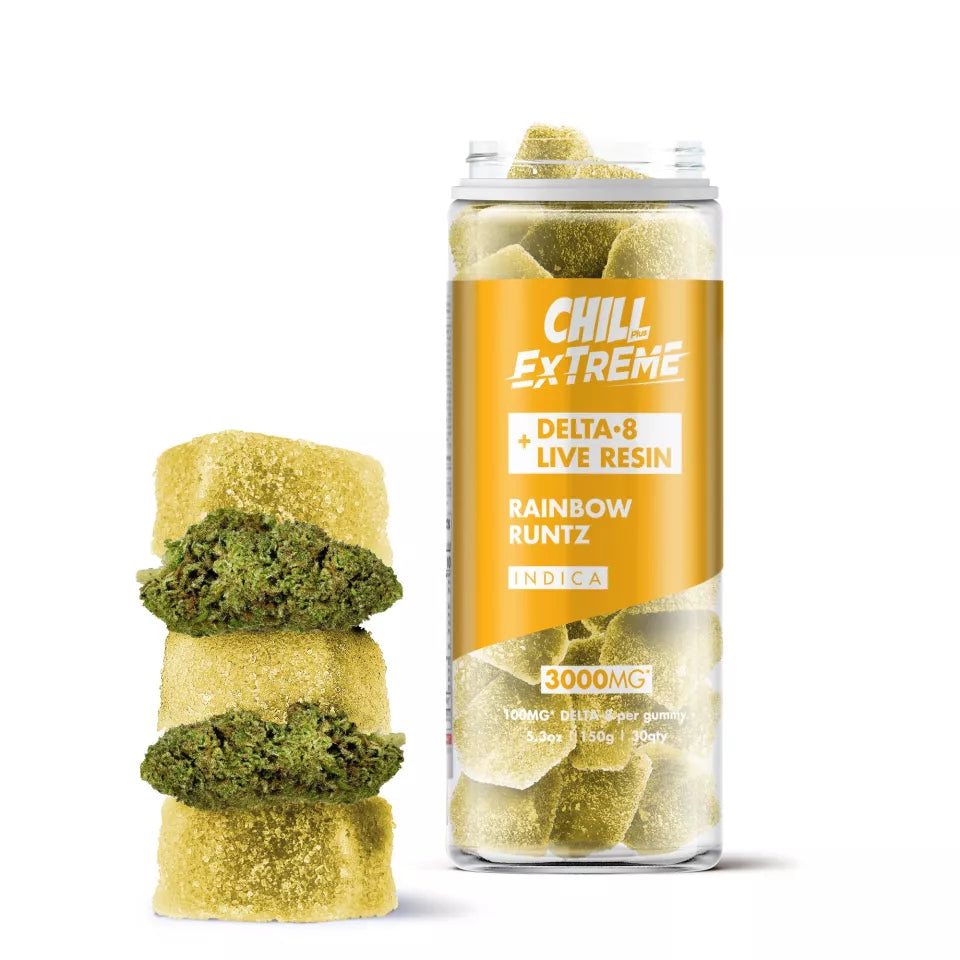 Chill Extreme D8 Live Resin Gummies 30ct