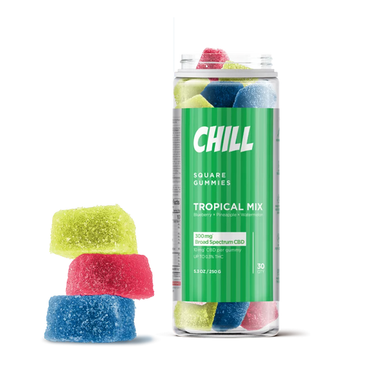 Chill Broad Spectrum CBD Gummies 30ct