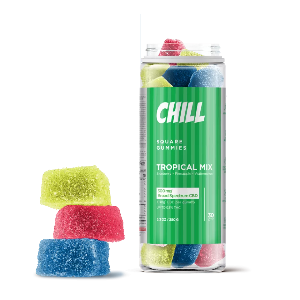 Chill Broad Spectrum CBD Gummies 30ct