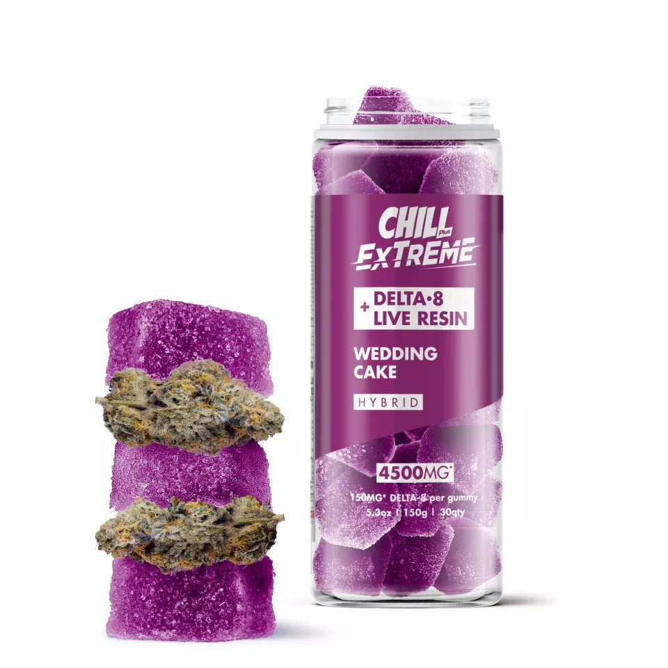 Chill Extreme D8 Live Resin Gummies 30ct