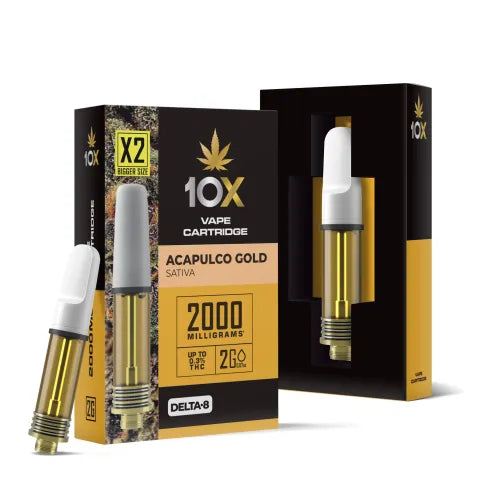 10X Delta 8 Vape Cart 2ml 2000mg