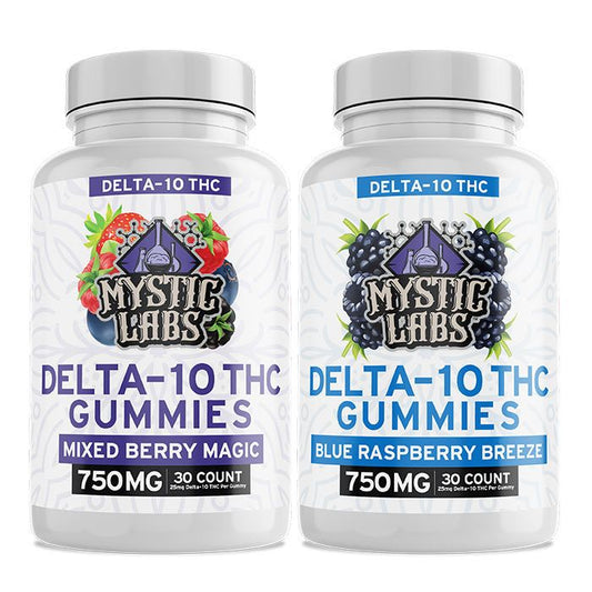 Mystic Labs 30ct Delta 10 Gummies 750mg