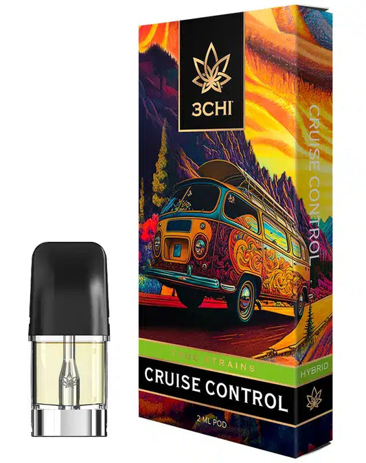 3Chi True Strains 2mL Vape Pods (Box of 5)