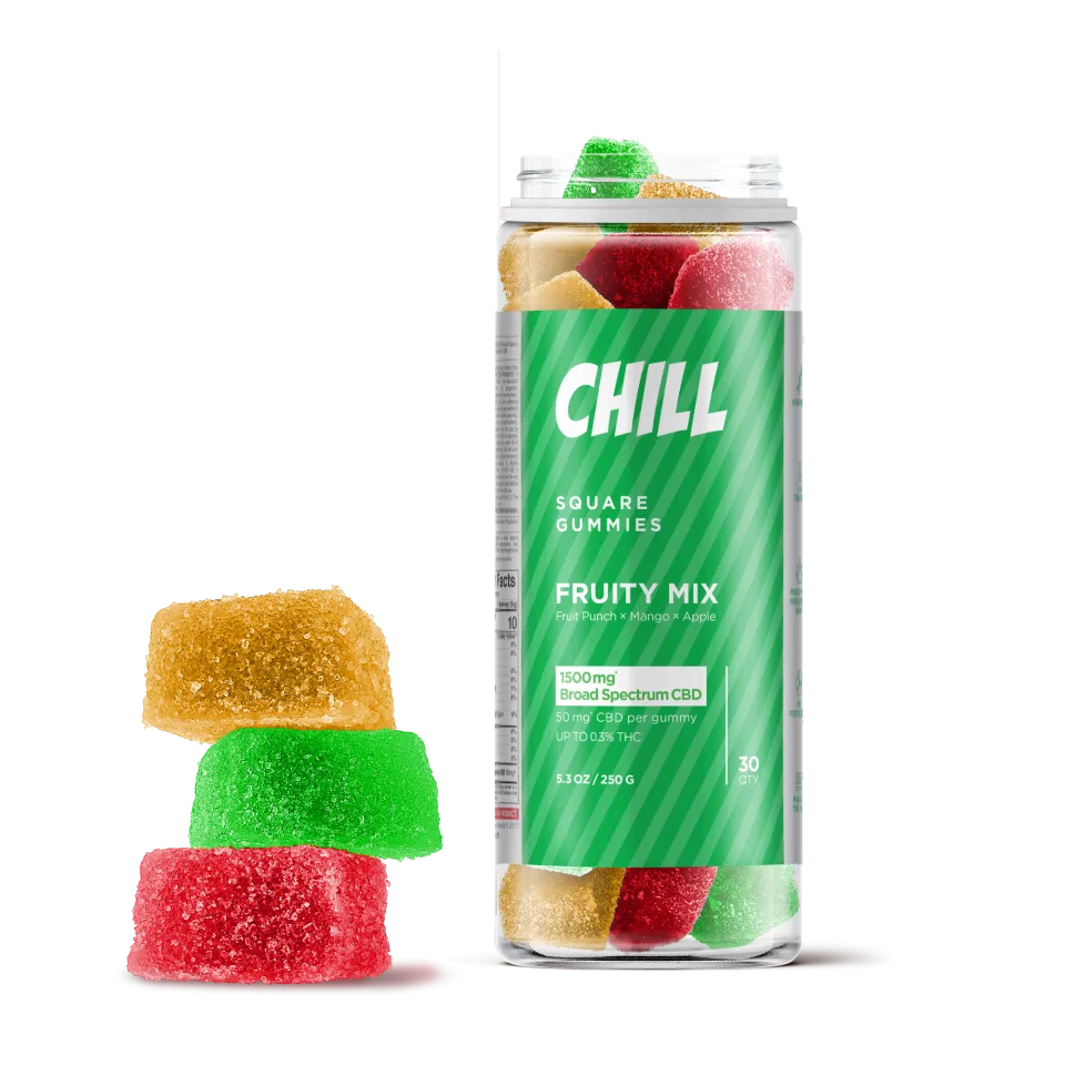 Chill Broad Spectrum CBD Gummies 30ct