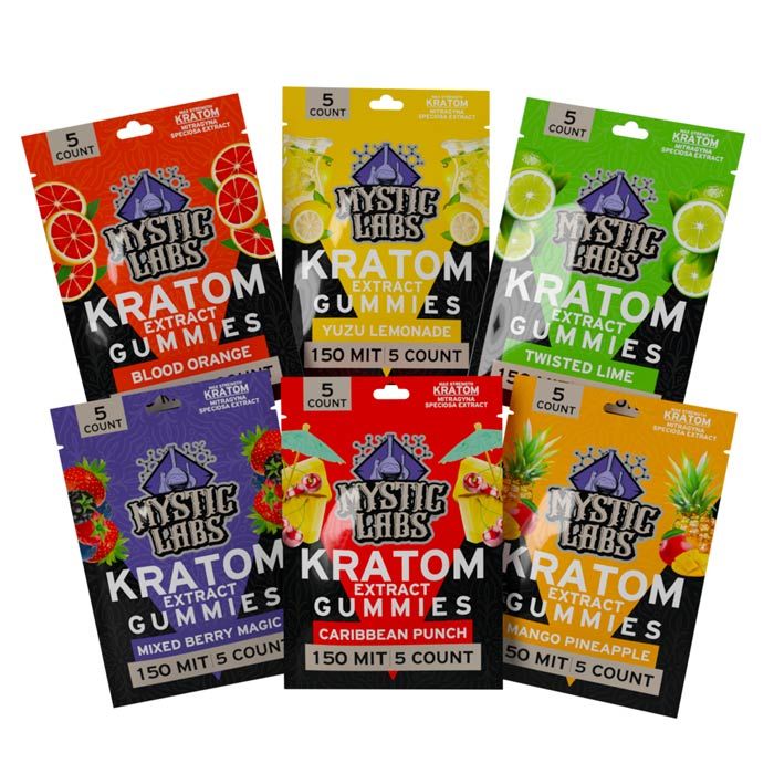 Mystic Labs 5ct Kratom Gummies