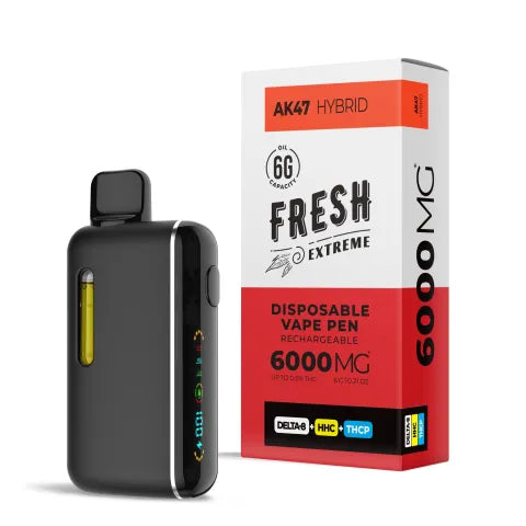 Fresh D8, HHC, THCP Vape Pen 6ml 6000mg