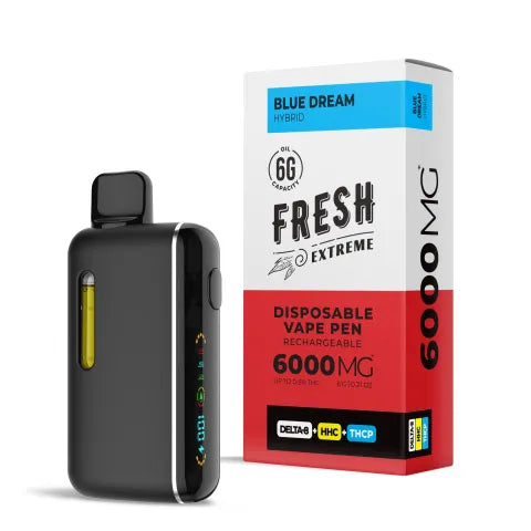 Fresh D8, HHC, THCP Vape Pen 6ml 6000mg