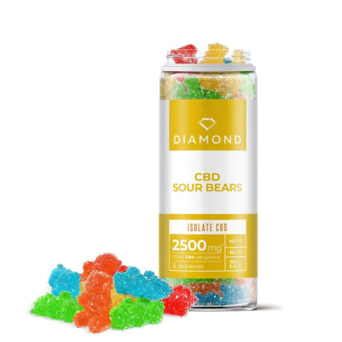 Diamond CBD Isolate Gummies 2500mg