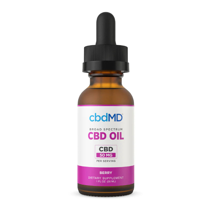 cbdMD Broad Spectrum CBD Oil Tincture 30ml