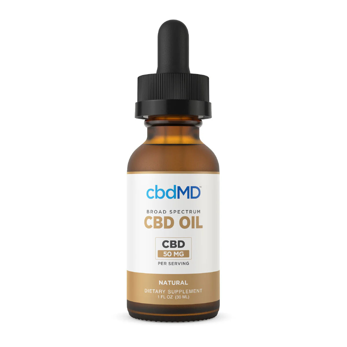 cbdMD Broad Spectrum CBD Oil Tincture 30ml