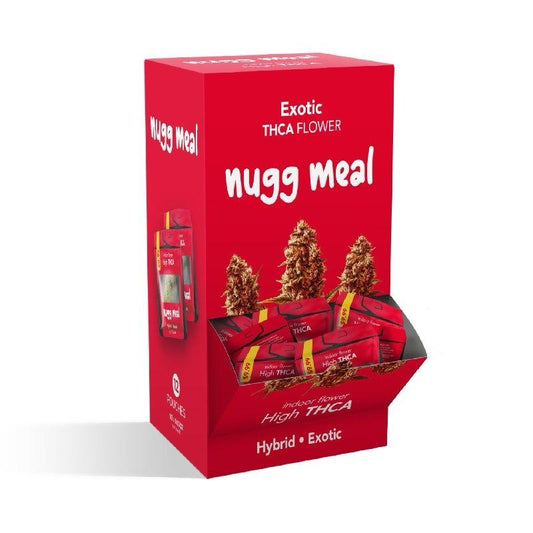 Nugg Meal 1g Exotic Flower Display Box