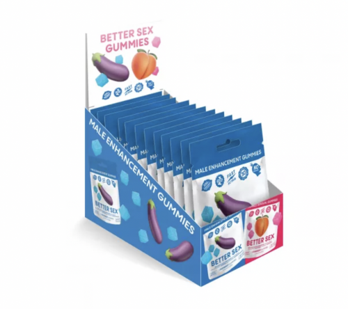 Better Sex Gummies Box of 12 Pouches