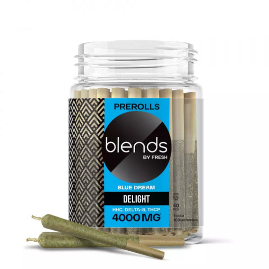 Blends by Fresh 1g Pre-Rolls 4000mg HHC, D8, THCP 40pcs