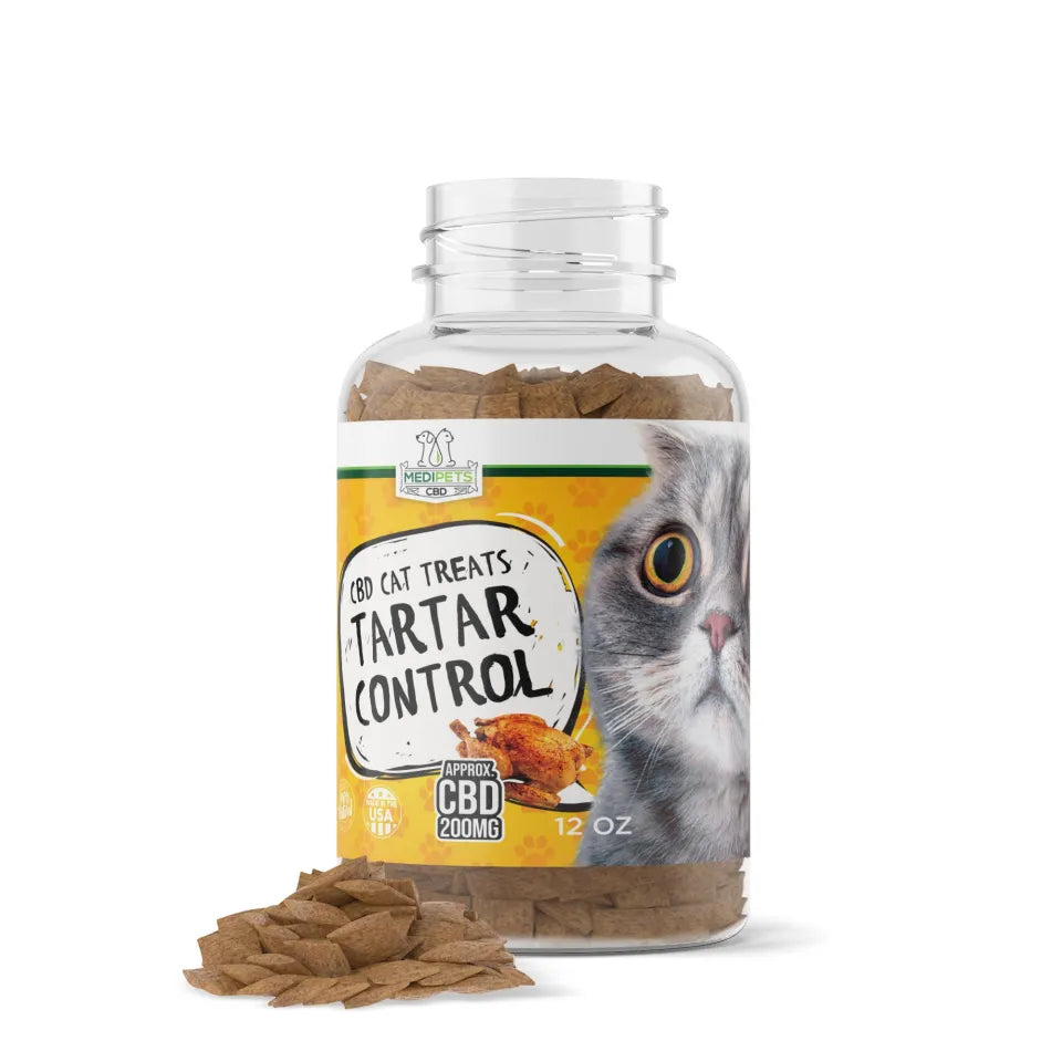 MediPets CBD Cat Treats - Tartar Control 200mg