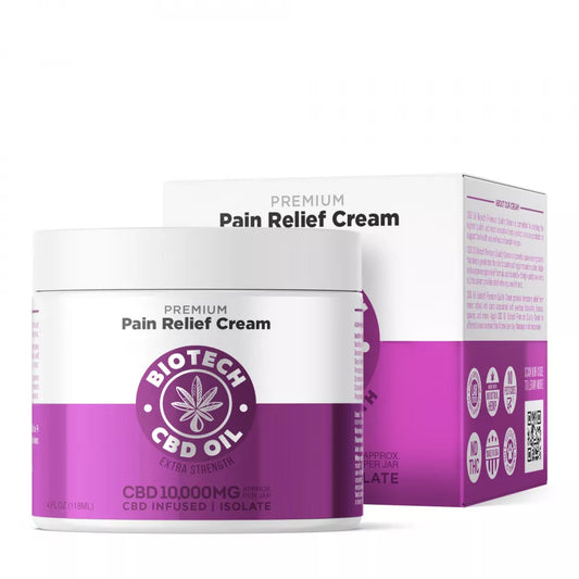 Biotech CBD Pain Relief Cream 4oz