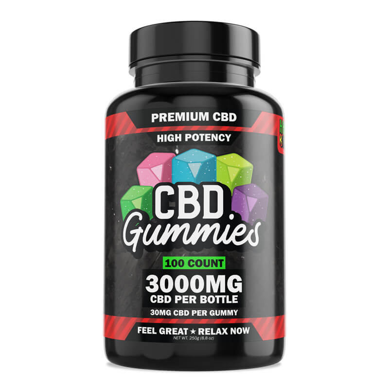 Hemp Bombs High Potency CBD Gummies