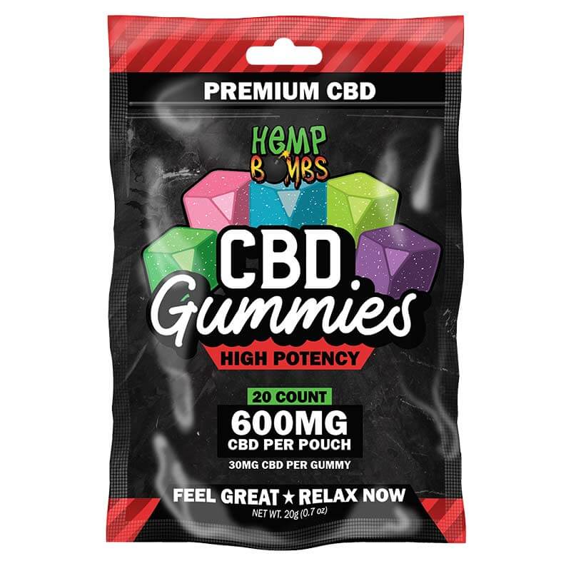 Hemp Bombs High Potency CBD Gummies