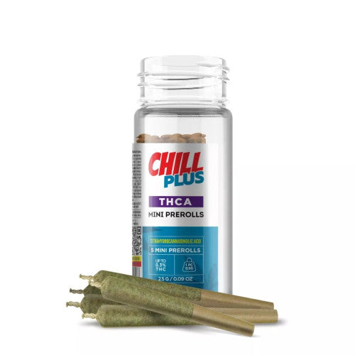 Chill Plus THCA 0.5g Mini Pre-Rolls 5 Joints