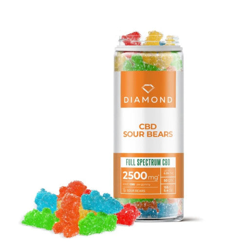 Diamond Full Spectrum CBD Gummies 2500mg