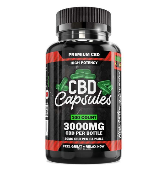 Hemp Bombs High Potency CBD Capsules