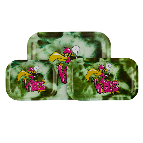 VIBES Rolling Tray - "Flamingo"