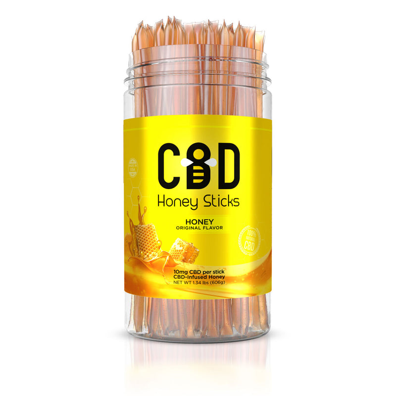 CBD Infused - Honey Sticks - Normal