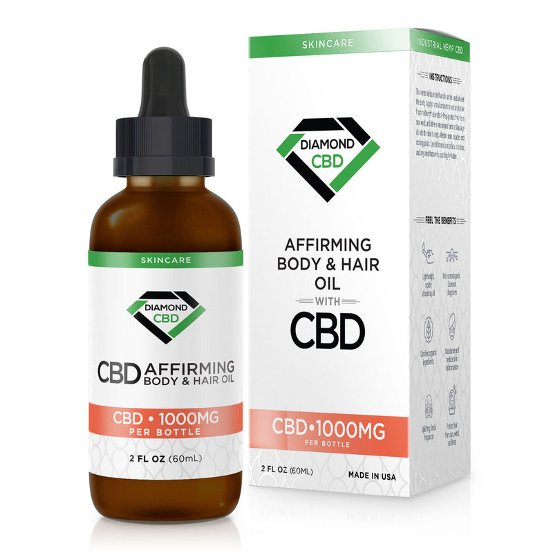 Diamond CBD Affirming Body & Hair Oil