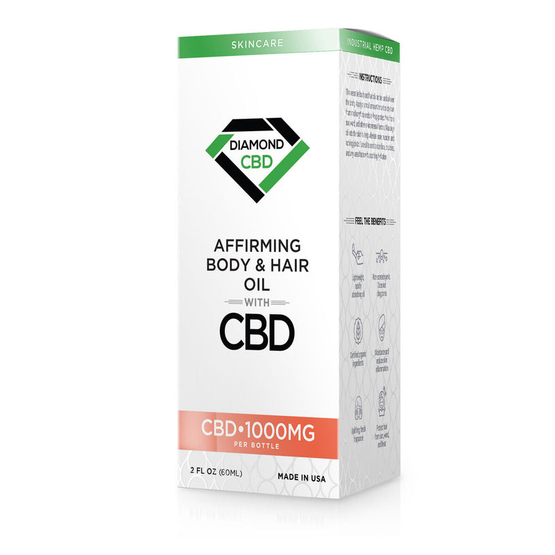 Diamond CBD Affirming Body & Hair Oil