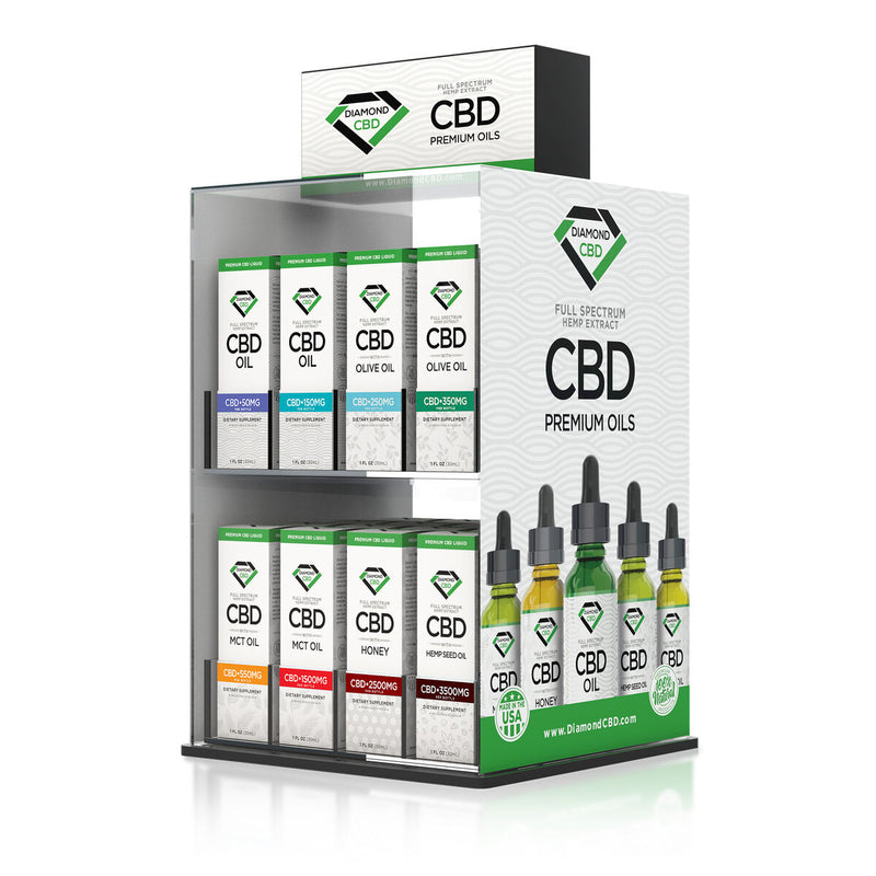 Product Display - Diamond CBD Mixed Oils - Package A