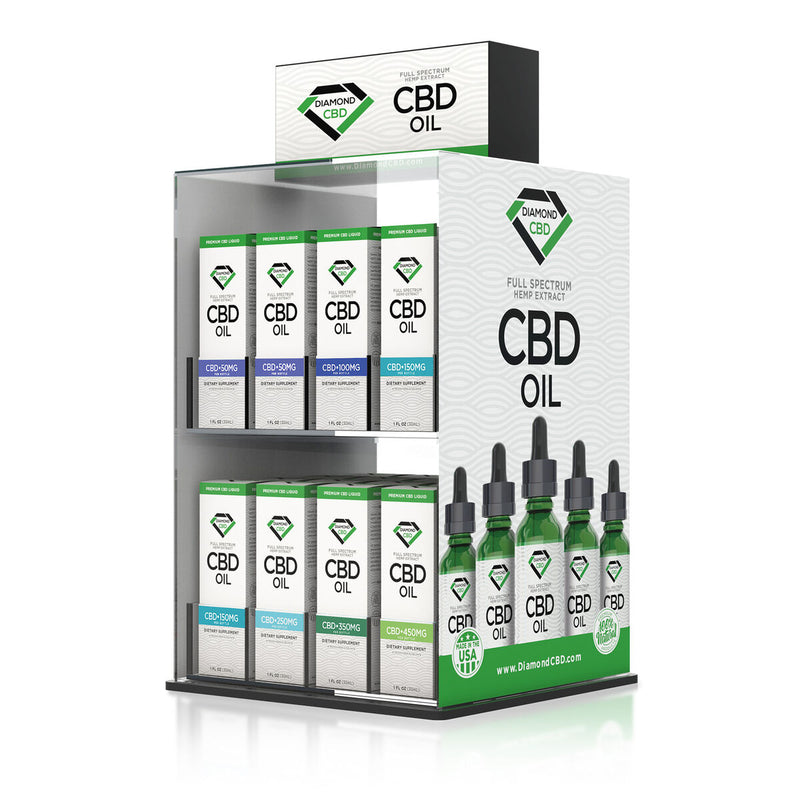 Product Display - Diamond CBD Regular Oils - Package C