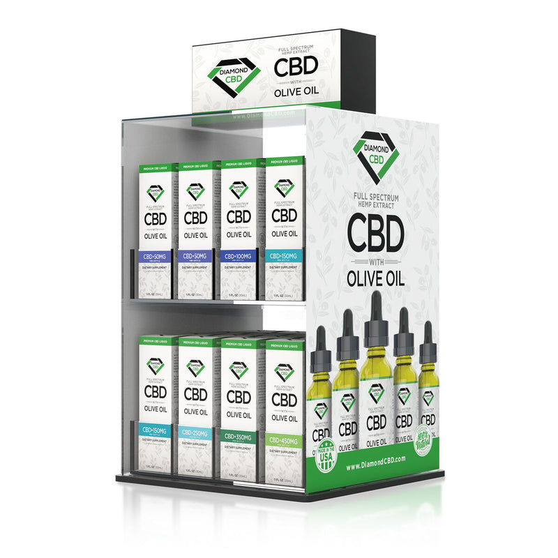 Product Display - Diamond CBD Olive Oil - Package C