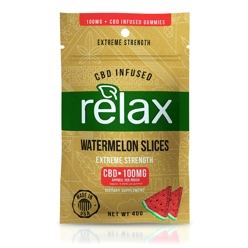 Relax Gummies - CBD Infused 100mg – Distribution Wholesale